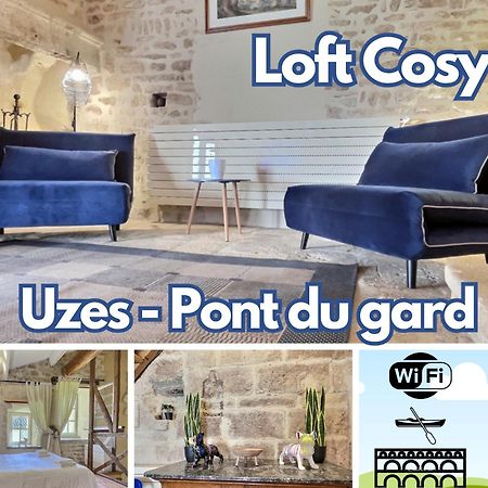Chez Lydia - Loft Cosy, Depart Canoe A Pied, Proche Pont-Du-Gard Et Uzes Remoulins Exteriér fotografie